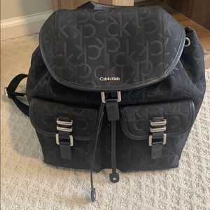 Calvin Klein black backpack